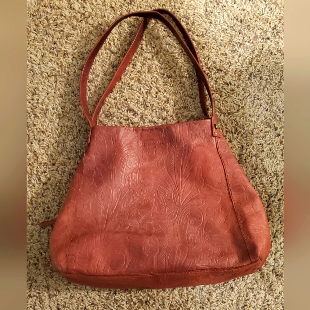 American Leather Co Liberty Shopper tote